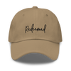 Load image into Gallery viewer, Redeemed (Black Embroidered) Hat