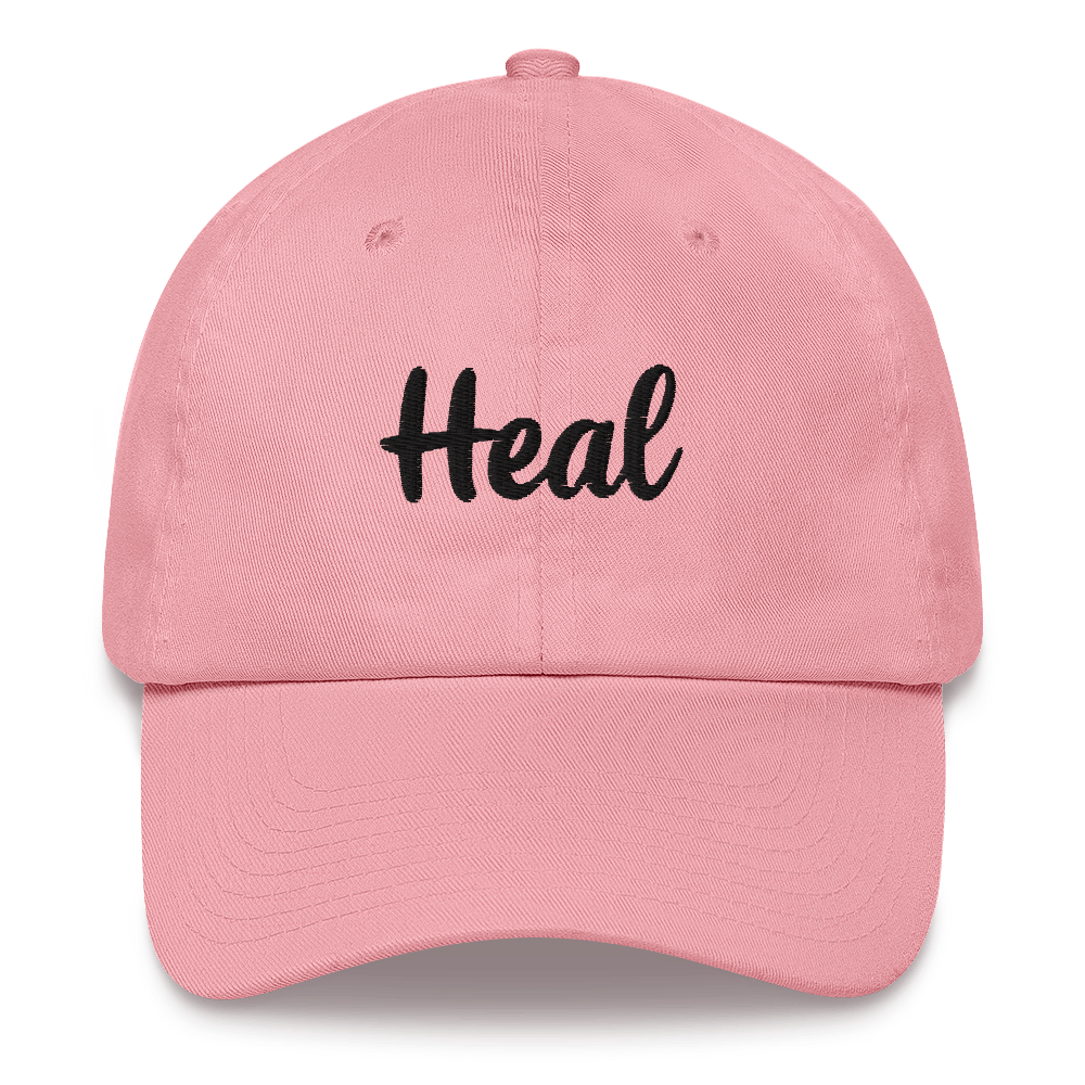 Heal (Black Embroidered) Hat