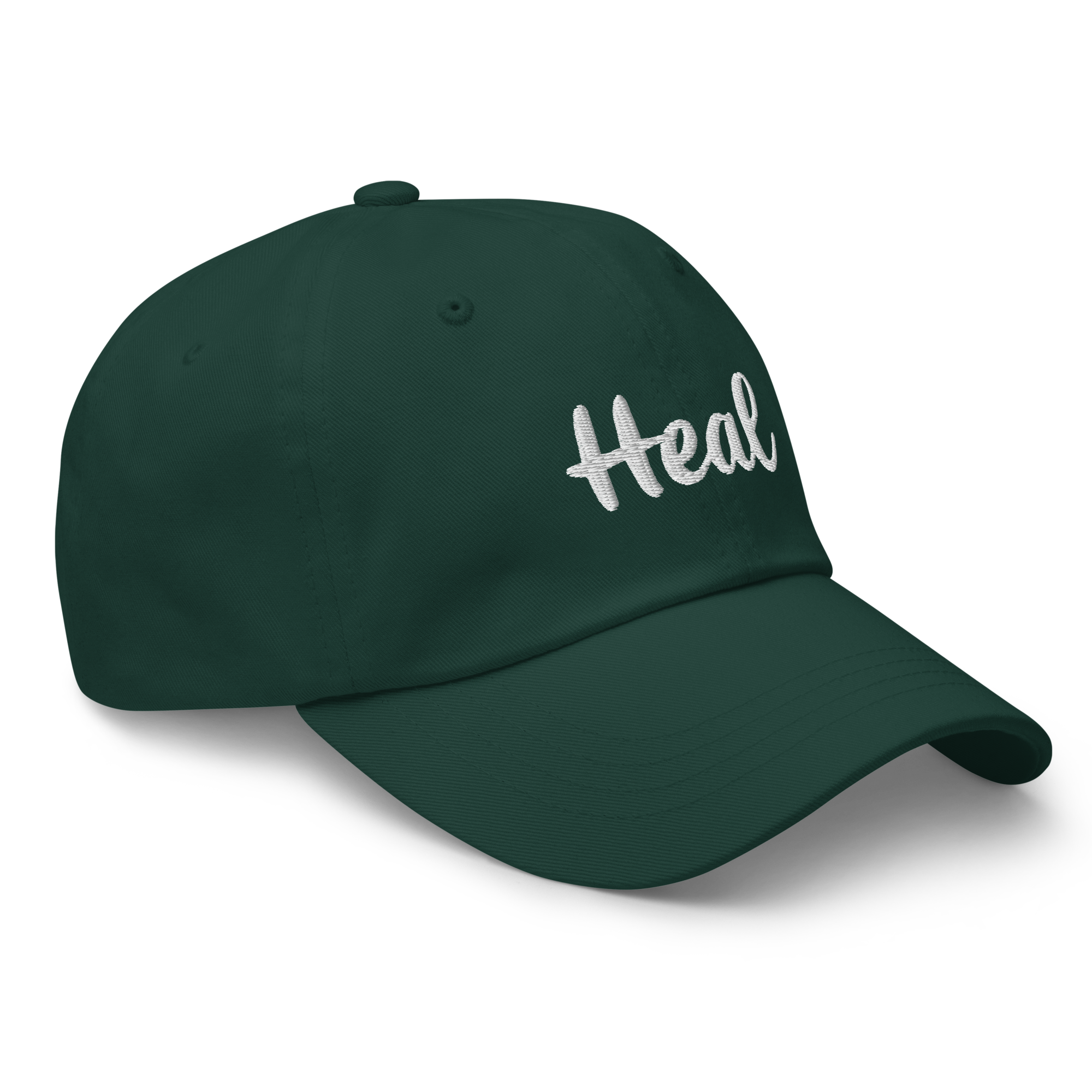 Heal (White Embroidered) Hat